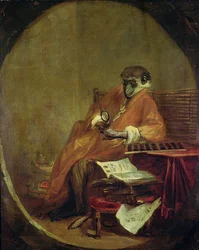 Le Singe Antiquaire, 1740